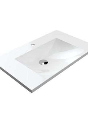 Умывальник omnires naxos 46x76 white (naxos760bp)