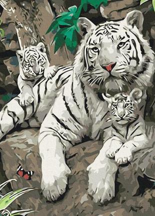 Картина за номерами brushme 48x60см "сім'я господарів" bs52203l