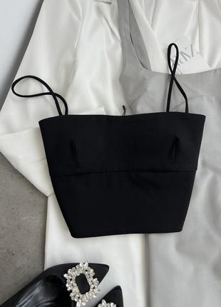 Щільний топ від zara