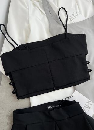 Щільний топ від zara5 фото