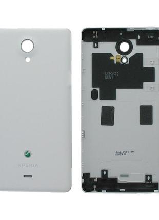 Задняя крышка sony xperia t lt30p в сборе белый оригинал (1264-1530)