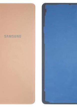 Задня кришка samsung a750, a7 2018 рожевий (мідний)