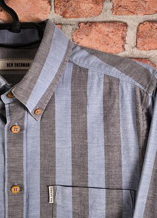 Рубашка в широкую полоску ben sherman