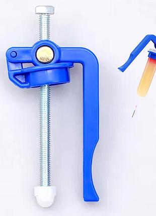 Дозатор паяльної пасти, клею te-053 диспенсер, штовхач, екстрактор з насадками для шприца 10 см3