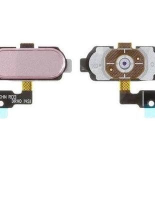 Шлейф samsung j330f galaxy j3 (2017) кнопки меню рожевий