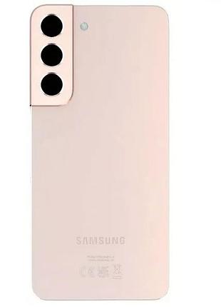 Задня кришка samsung s901 galaxy s22 5g 2022 зі склом камери, білий