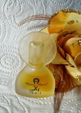 Очень редкая винтажная миниатюра "xi ignis" 4 мл, оригинал