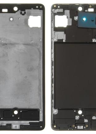 Рамка дисплея samsung a715f galaxy a71 2020 черная