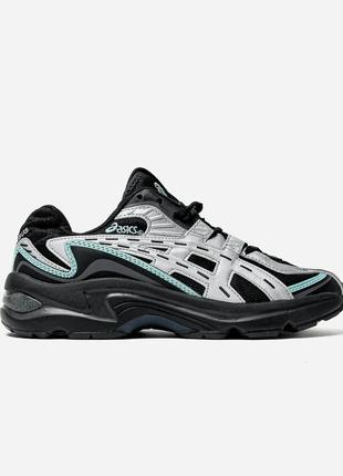 🔴 качественные кроссовки asics gel-preleus black grey blue — без передоплати!