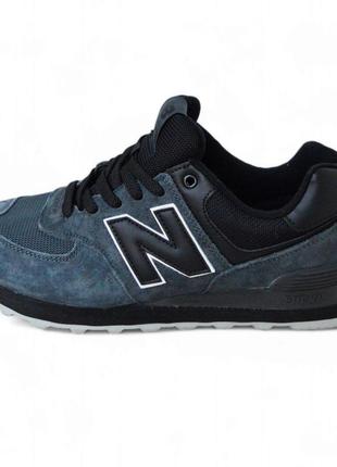 Кросівки new balance 574 gray black