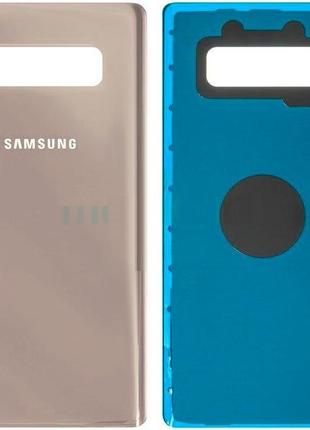 Задня кришка samsung n950f galaxy note 8 золотиста мата.