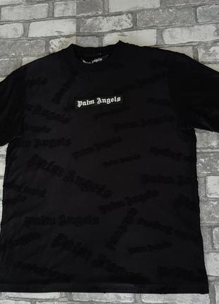 Футболка palm angels мужская монограммная