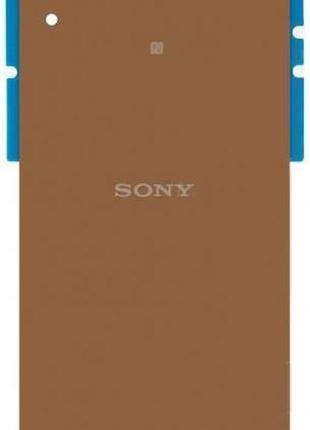 Задняя крышка sony e6533, e6553 xperia z3+, z3+ dual, xperia z4 золотистая, copper