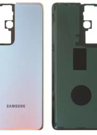 Задняя крышка samsung g998 galaxy s21 ultra 5g серебристый
