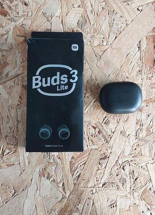 Б/у. навушники redmi buds 3 lite бездротові black