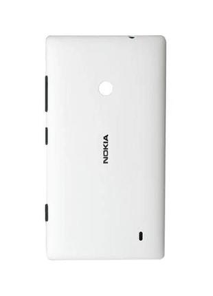 Задняя крышка nokia 520 lumia, 525 lumia, rm-914 с боковыми кнопками белый оригинал