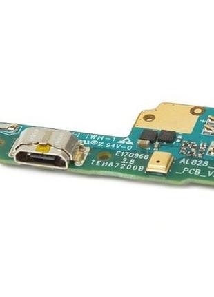 Шлейф huawei y5 (2017), y5 3 плата зарядки, микрофона и коннектора зарядки