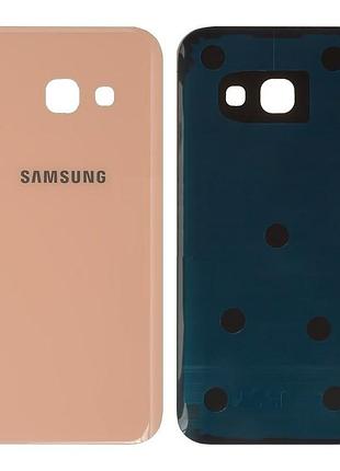 Задняя крышка samsung a320h, a320f, a320y galaxy a3 2017 розовый