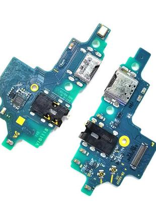 Шлейф samsung a920f galaxy a9 (2018) коннектора наушников, зарядки, с микрофоном, плата зарядки
