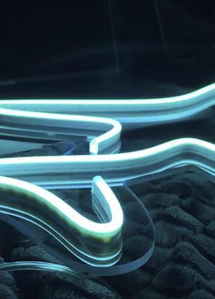 Неоновая вывеска neon sign «самолет» 20х19см