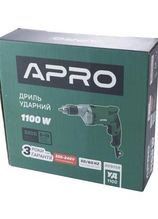 Дриль ударний apro — уд 1100 4