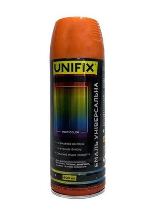 Емаль універсальна unifix — 400 мл ral 2004 жовтогаряча