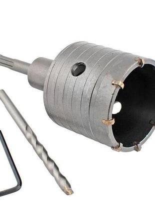 Свердло корончасте для бетону sds+ intertool — 55 мм