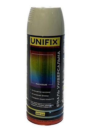 Емаль універсальна unifix — 400 мл ral 7035 світло-сіра