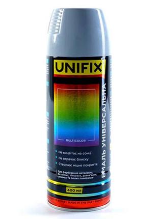 Емаль універсальна unifix — 400 мл ral 7015 сірий сланець