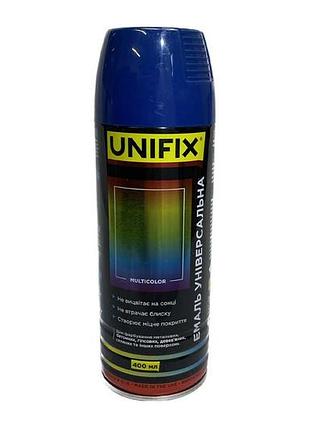 Эмаль универсальная unifix - 400мл ral 5005 сине-сигнальная