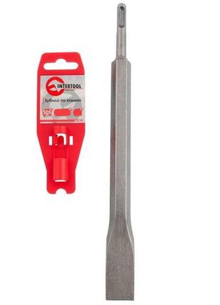 Зубило плоске sds+ intertool — 17 х 280 х 40 мм