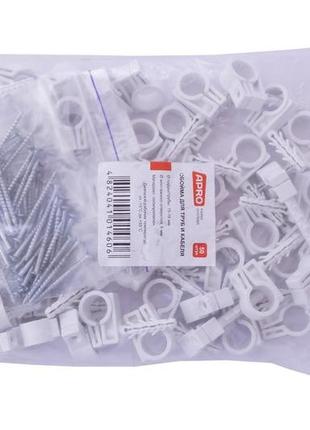 Обойма для труб і кабелю apro — 15 x 16 мм (50 шт.)