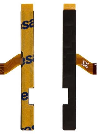 Шлейф xiaomi redmi note тип 1, кнопки вмикання, з компонентами, (3g версія)