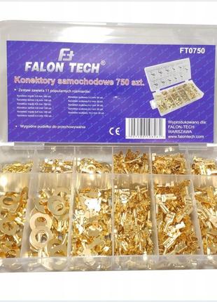 Разъем автомобильный (mix)-750шт. falcon tech