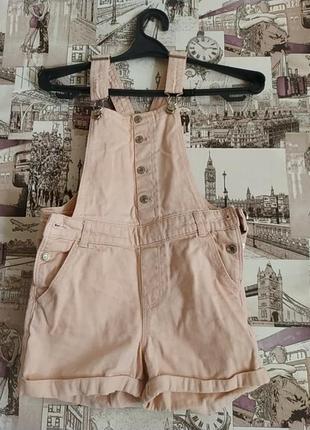 Комбинезон джинсовый 6-7 лет