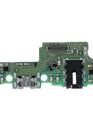 Шлейф huawei honor 7x dual sim (bnd-l21) конектора заряджання з мікрофоном, плата заряджання