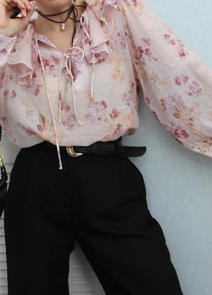 Роскошная воздушная блуза h&amp;m