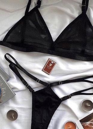 Комплект белья ручной работы (лиф+трусики)