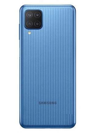 Задня кришка samsung m127 galaxy m12 синій