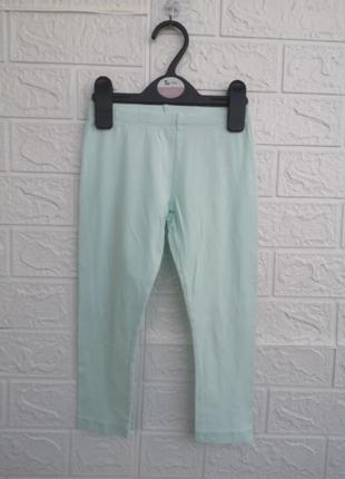 Трикотажные брюки лосины на 2-4 года 98-104 см леггинсы лосины лосинки лосинки