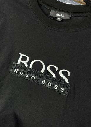 Футболка батал в стилі hugo boss5 фото