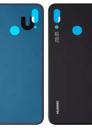 Задняя крышка huawei p20 lite, nova 3e (2017) ane-l21, ane-lx1 черный