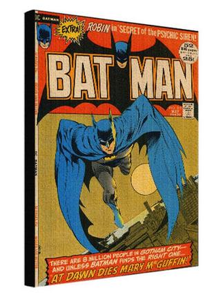 Картина на холсте bat man 45х65 см (h4565_ret023)