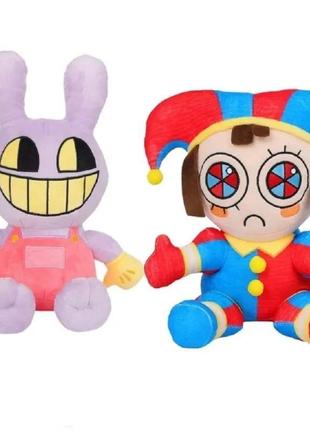 Мягкие игрушки удивительный цифровой цирк набор кролик джекс и  шут помни the amazing digital circus
