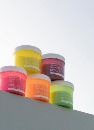 Тонер пады neogen dermalogy calming cica tree pad, оригинал из кореи