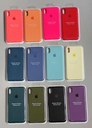 Распродажа! чехлы на iphone xs max с закрытым низом silicone case чехол для айфон