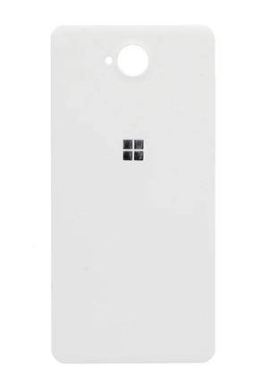 Задняя крышка microsoft (nokia) lumia 650 white-silver original