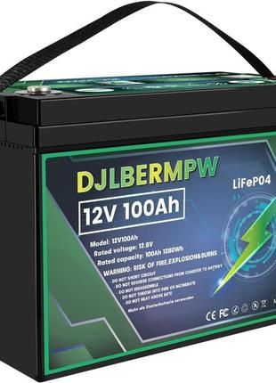 Аккумулятор lifepo4 12v 100ah djlbermpw . новий.