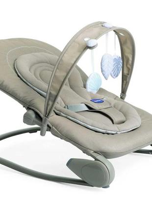 Кресло–качалка шезлонг chicco hoopla beige re luxe