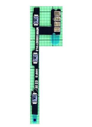 Шлейф xiaomi redmi 7 кнопки вмикання, кнопок звуку з компонентами m5100_sidekey_v4.0 оригінал